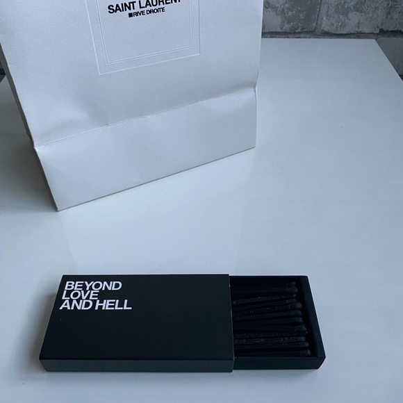 Saint Laurent “Beyond Love and Hell” Matchbox - Picture 1 of 3